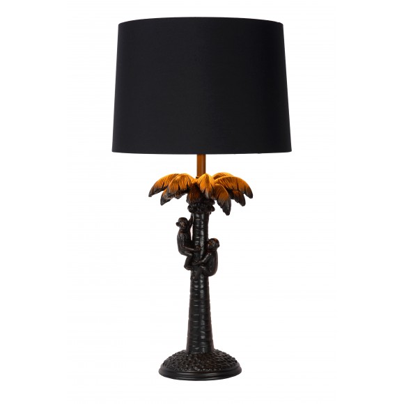 Lucide 10505/81/30 asztali kislámpa Extravaganza Coconut 1x40W | E27 - fekete, kábelkapcsoló