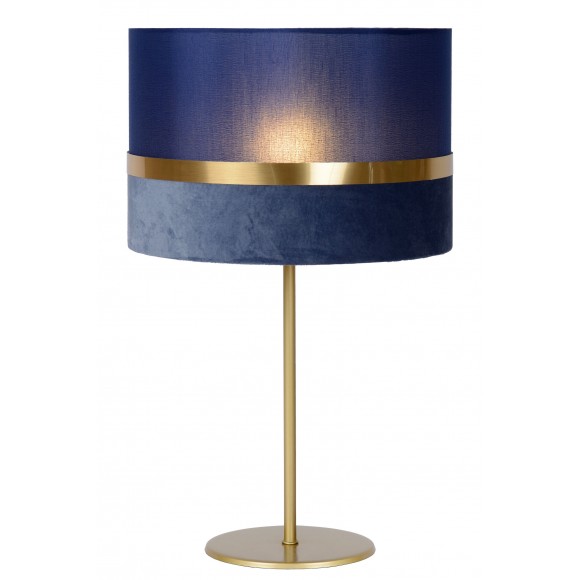 Lucide 10509/81/35 EXTRAVAGANZA TUSSE asztali lámpa H500mm | 1xE14 - kék, arany