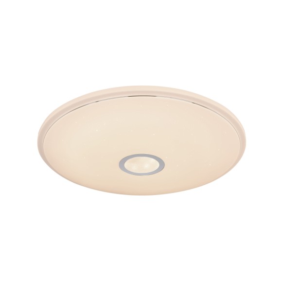Globo 41386-30RGBSH LED mennyezeti lámpa Connor 1x30W | 2400lm | 3000-6000K | RGB - smart light, távirányítás, szabályozható, éjszakai üzemmód, memória funkció, időzítő, csillogó hatás, fehér