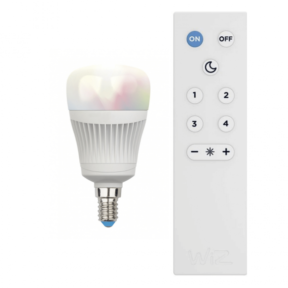 Trio 983-88 intelligens LED izzó 1x7,5W | E14 | 470lm | 2200-6500K | RGB - WiZ, beépített fényerő-szabályozó