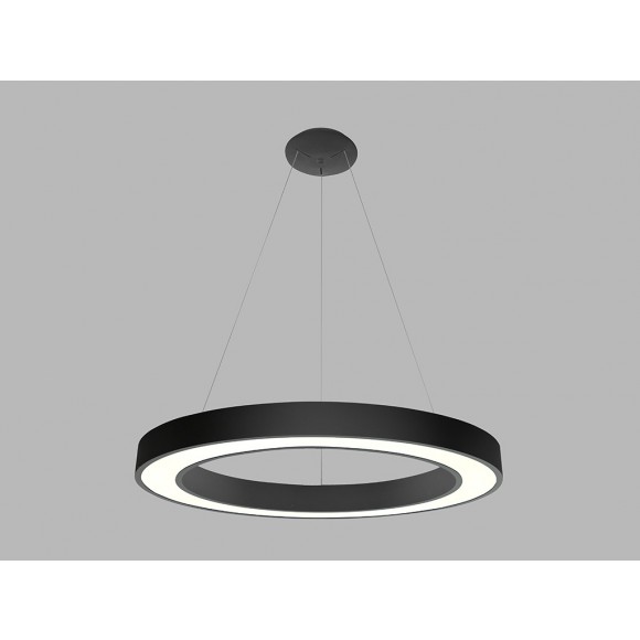 LED2 3270853 LED mennyezeti függőlámpa Saturn 80 P-Z 1x80W | 4400lm | 3000K/4000K | CCT | IP20 - fekete