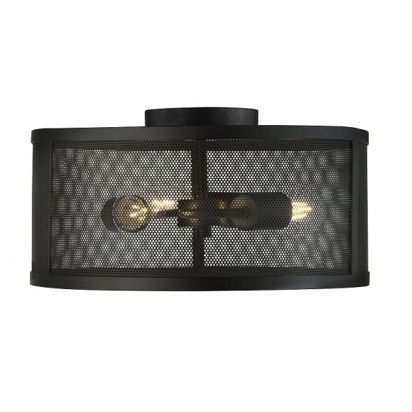 Searchlight 2843-3BK Fishnet mennyezeti lámpa E27 3 x 60W