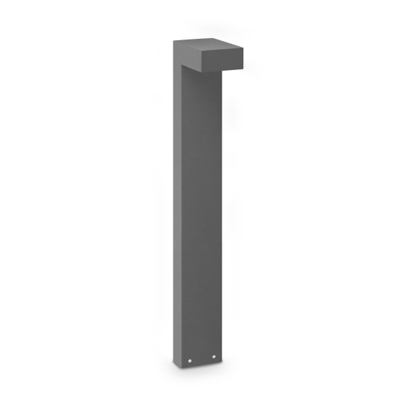 Ideal lux 339634 LED kerti oszloplámpa SIRIO  | 13W integrált LED forrás | 470lm | 3000K | antracit