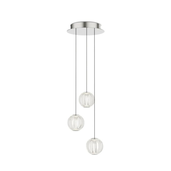 Ideal lux I343464 LED mennyezeti függőlámpa DIAMOND  | 15W integrált LED forrás | 3x470lm