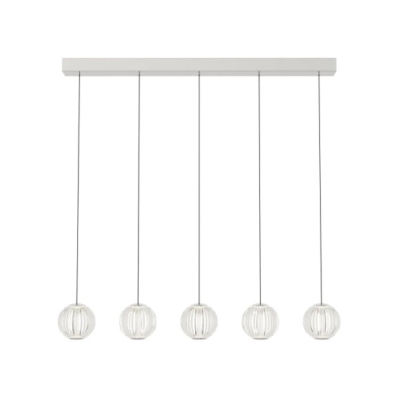 Ideal lux I343471 LED mennyezeti függőlámpa DIAMOND  | 23W integrált LED forrás | 5x470lm