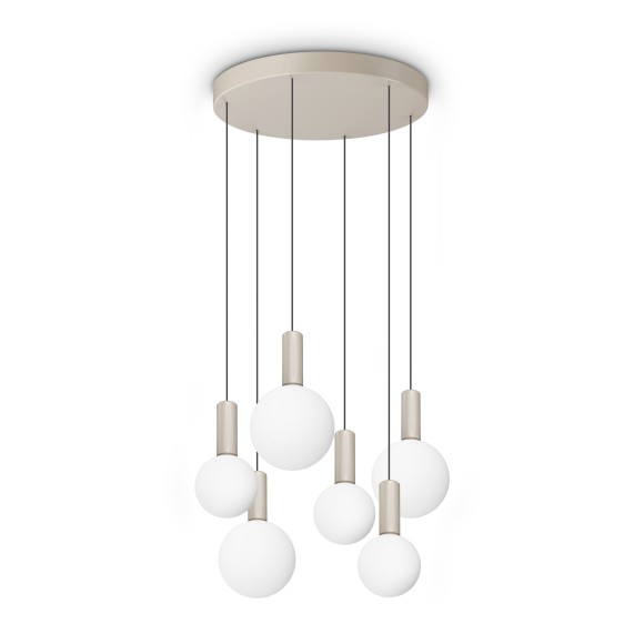 Ideal lux 349237 LED mennyezeti függőlámpa ODEON  | 39W integrált LED forrás | 2990lm | 3000K | a kábelen | fehér