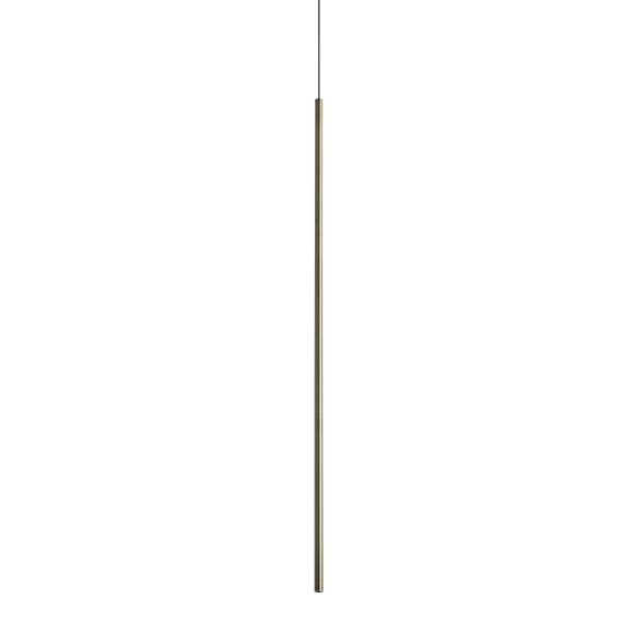 Ideal lux 351643 LED mennyezeti függőlámpa LOOK  | 4W integrált LED forrás | 180lm | 3000K | a kábelen | bronz