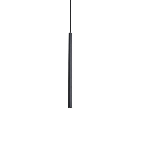 Ideal lux 351650 LED mennyezeti függőlámpa LOOK  | 4W integrált LED forrás | 180lm | 3000K | a kábelen | fekete