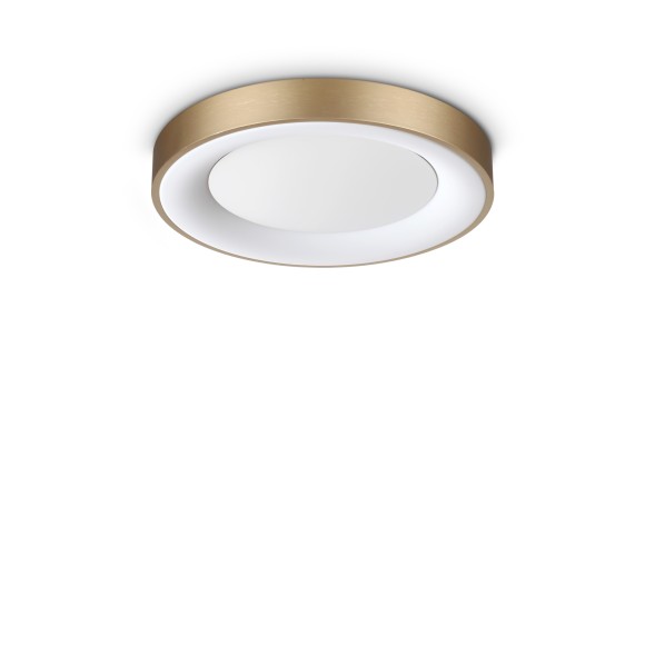 Ideal lux 351773 LED mennyezetre szerelhető lámpa PLANET  | 20W integrált LED forrás | 1050lm | 3000K | bronz