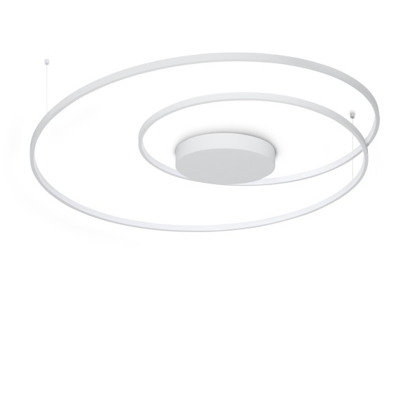 Ideal lux 352428 LED mennyezetre szerelhető lámpa OZ  | 75W integrált LED forrás | 5570lm | 3000K | fehér