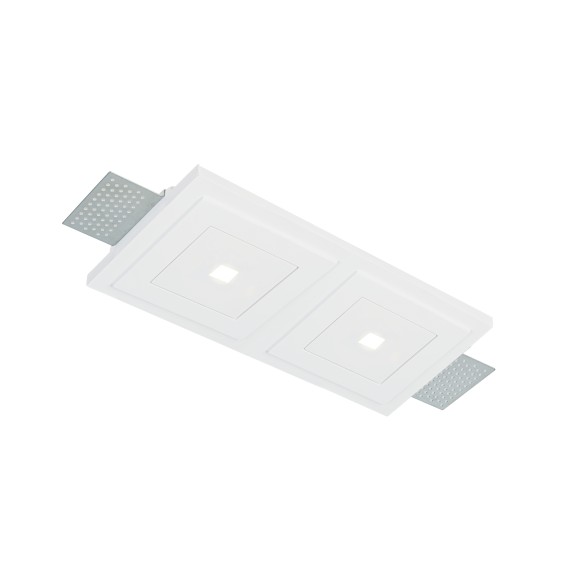 Ideal lux 361307 LED süllyeszthető lámpa ZEPHYR  | 24W integrált LED forrás | 1340lm | 3000K | fehér