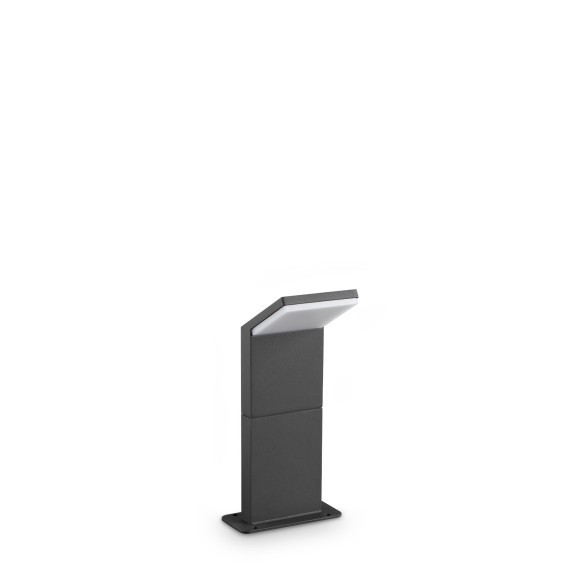 Ideal lux 364841 LED kerti oszloplámpa STYLE  | 9W integrált LED forrás | 720lm | 3000K | antracit