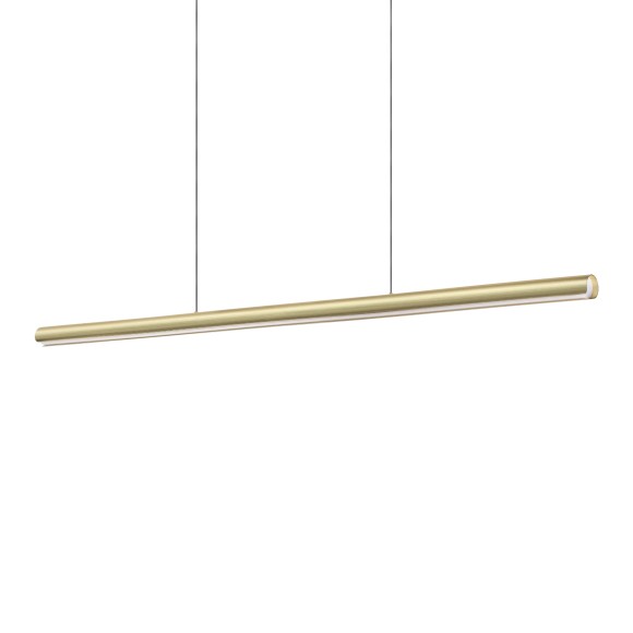 Ideal lux 366449 LED mennyezeti függőlámpa DORICA  | 35W integrált LED forrás | 1800lm | 3000K | lehúzható | a kábelen | bronz