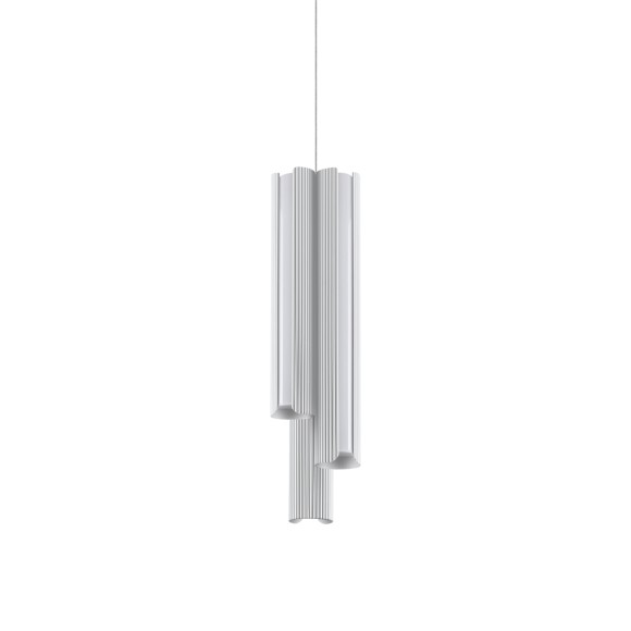 Ideal lux 366470 LED mennyezeti függőlámpa DORICA  | 27W integrált LED forrás | 1560lm | 3000K | lehúzható | a kábelen | fehér