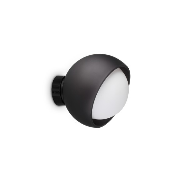 Ideal lux 366562 fali lámpa BLOOM  E27 | fekete