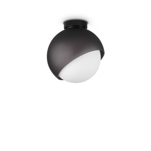 Ideal lux 366586 mennyezetre szerelhető lámpa BLOOM  E27 | fekete