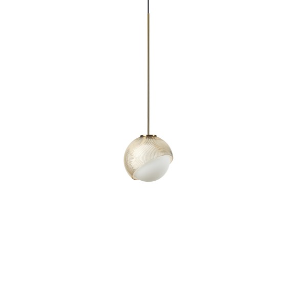 Ideal lux 366623 mennyezeti függőlámpa BLOOM  G9 | lehúzható | a kábelen | bronz