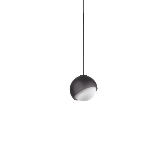 Ideal lux 366630 mennyezeti függőlámpa BLOOM  G9 | lehúzható | a kábelen | fekete