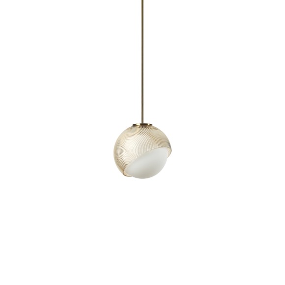 Ideal lux 366647 mennyezeti függőlámpa BLOOM  E27 | lehúzható | a kábelen | bronz