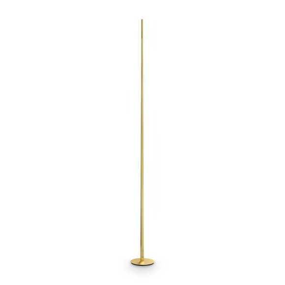 Ideal lux 368665 LED állólámpa BLADE  | 15W integrált LED forrás | 1300lm | 3000K | kapcsolóval | bronz