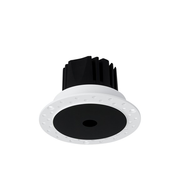 Ideal lux 368764 LED süllyeszthető lámpa INFINITY | 12W integrált LED forrás | 780lm | 3000K | fekete