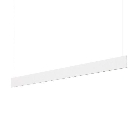 Ideal lux 368795 LED mennyezeti függőlámpa STEEL  | 24W integrált LED forrás | 1120lm | 3000K | lehúzható | a kábelen | fehér