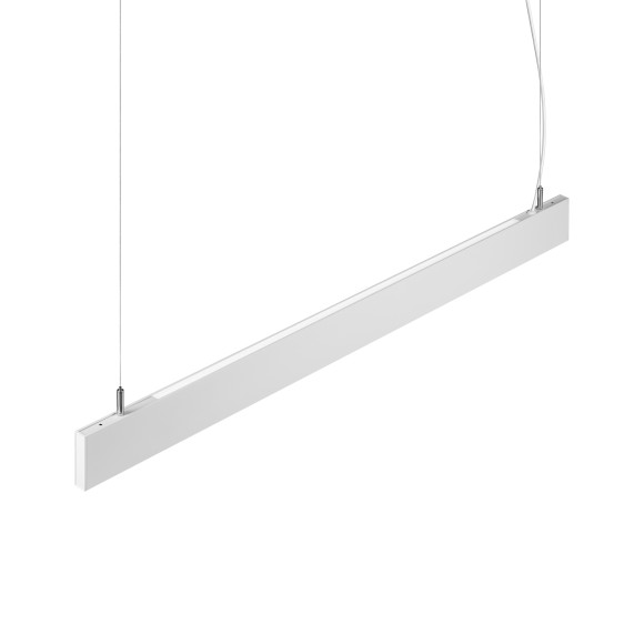 Ideal lux 368832 LED mennyezeti függőlámpa STEEL  | 38W integrált LED forrás | 3050lm | 3000K | lehúzható | a kábelen | fehér