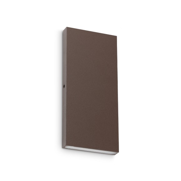 Ideal lux 369396 LED kültéri fali lámpa POST-IT | 6W integrált LED forrás | 340lm | 3000K | barna