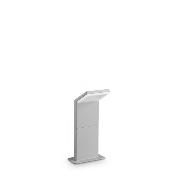 Ideal lux 369648 LED kerti oszloplámpa STYLE  | 9W integrált LED forrás | 720lm | 3000K | szürke