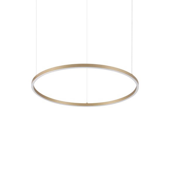 Ideal lux 370446 LED mennyezeti függőlámpa ORACLE  | 37W integrált LED forrás | 2130lm | 3000K | lehúzható | a kábelen | bronz