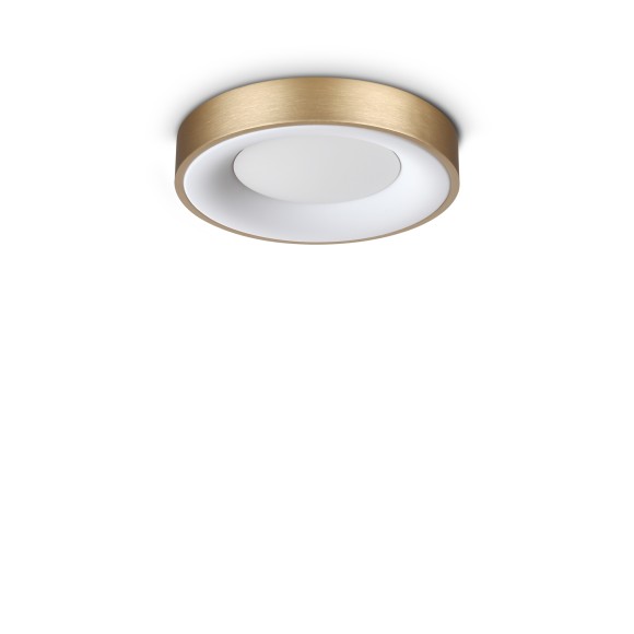 Ideal lux 370606 LED mennyezetre szerelhető lámpa PLANET  | 15W integrált LED forrás | 770lm | 3000K | bronz