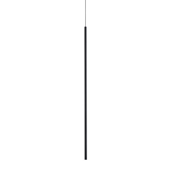 Ideal lux 370934 LED mennyezeti függőlámpa LOOK  | 4W integrált LED forrás | 180lm | 3000K | lehúzható | a kábelen | fekete