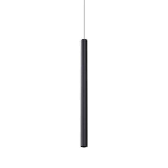 Ideal lux 371610 mennyezeti függőlámpa LOOK  GU10 | lehúzható | a kábelen | fekete