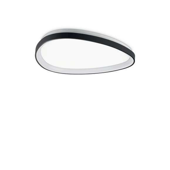 Ideal lux 372075 LED mennyezetre szerelhető lámpa GEMINI  | 30W integrált LED forrás | 1710lm | 4000K | fekete