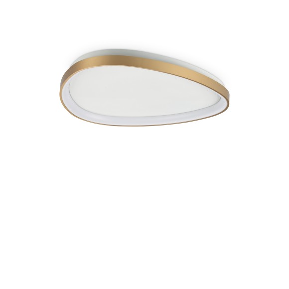 Ideal lux 372082 LED mennyezetre szerelhető lámpa GEMINI  | 30W integrált LED forrás | 2340lm | 4000K | bronz