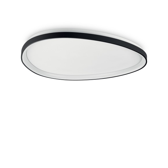 Ideal lux 372105 LED mennyezetre szerelhető lámpa GEMINI  | 42W integrált LED forrás | 2270lm | 4000K | fekete