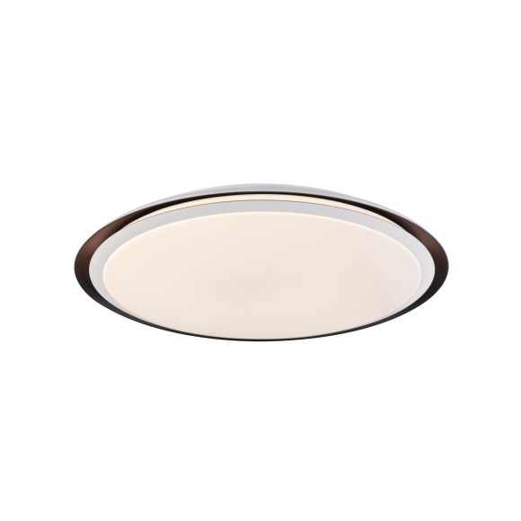 Globo 41359-40RGBSH LED mennyezeti lámpa Xaver 1x40W | 3200lm | 3000-6000K | RGB - smart light, távirányítás, szabályozható, éjszakai üzemmód, memória funkció, időzítő, csillogó hatás, barna, fehér