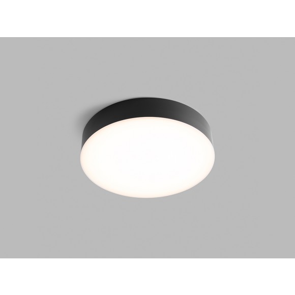 LED2 Lighting LED2 5200134 LED kültéri mennyezeti lámpa mozgásérzékelővel Drum 1x21W|3000K|IP65