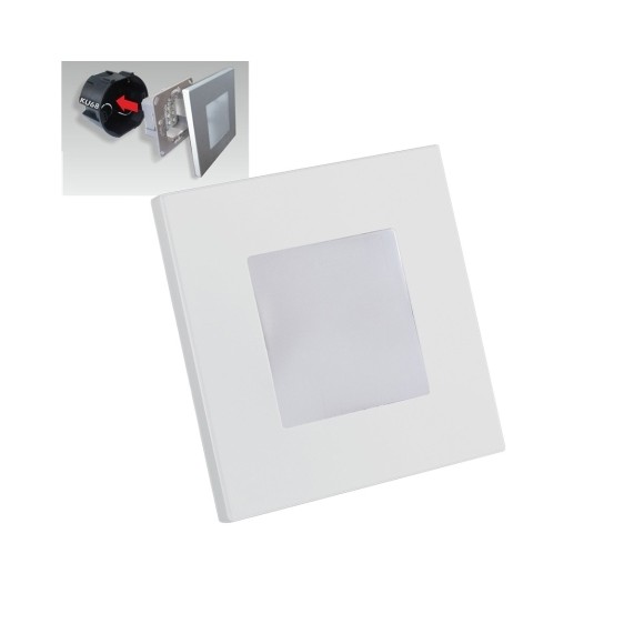 Emithor 48320 LED süllyesztett fali lámpa Step Light 1x1W|4000K