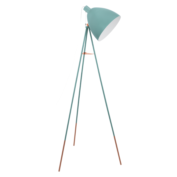 Eglo VINTAGE 49342 Állólámpa DUNDEE menta 1X60W