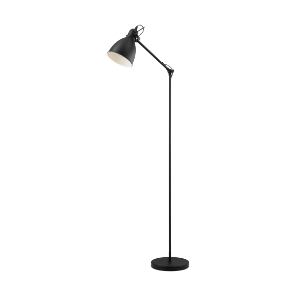 Eglo VINTAGE 49471 Állólámpa Priddy fekete / fehér E27 1x40W