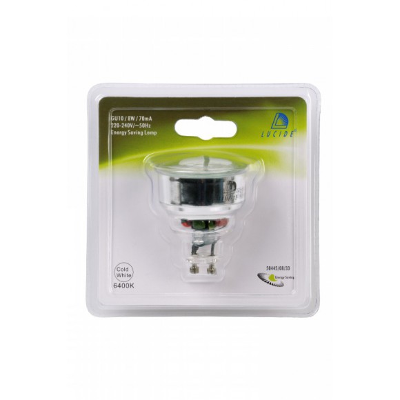 izzó Lucide CFL BULB 50445/08/33 1x8W GU10 - nappali fény