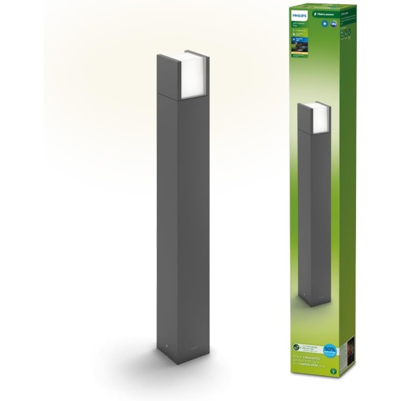 Philips 8720169278080 LED kültéri oszloplámpa Arbour | 3,8W integrált LED forrás | 800lm | 2700K