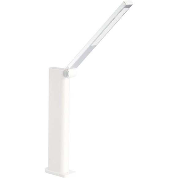 Philips 8719514420373 LED hordozható érintőképernyős asztali lámpa borostyánsárga 1x5W | 120lm | 4000K - USB, szabályozható, fehér