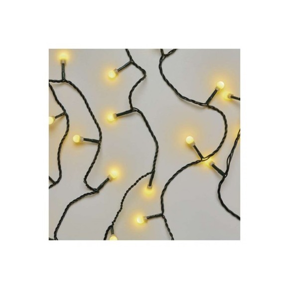 Emos D5AW04 karácsonyi fényfüzér Cherry 20m 200 LED | 6W | IP44 - időzítő, meleg fehér, zöld