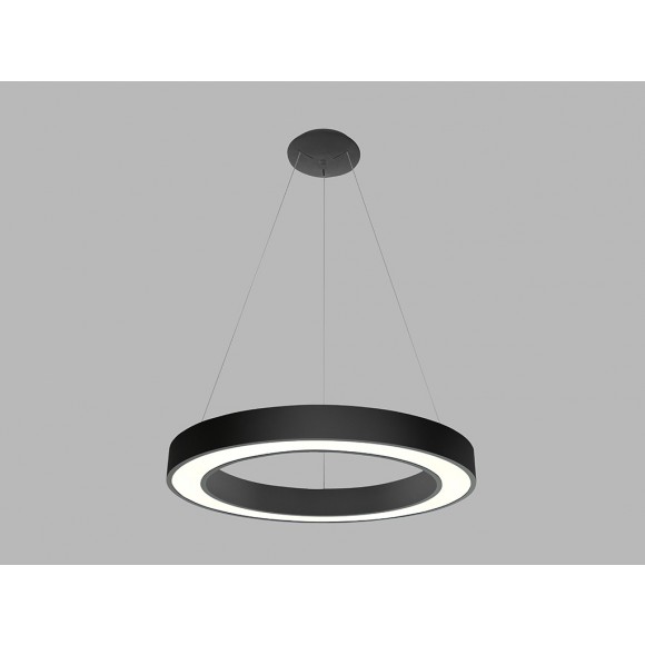 LED2 3270753D LED mennyezeti függőlámpa Saturn 60 P-Z 1x50W | 2330lm | 3000K/4000K | CCT | IP20 - szabályozható, fekete