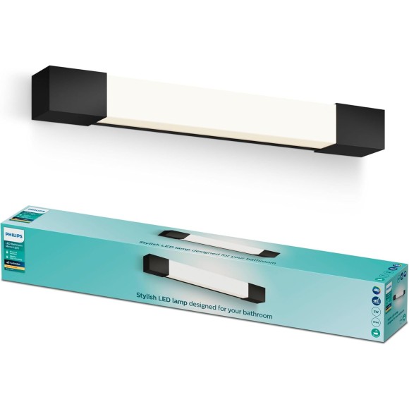 Philips 8720169300255 LED tükörmegvilágító fali lámpa Rover  | 5W integrált LED forrás | 550lm | 2700K