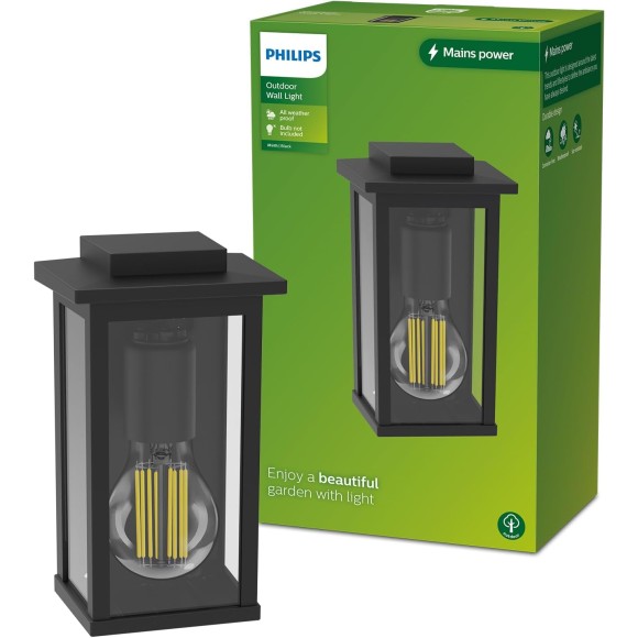 Philips 8720169266490 kültéri fali lámpa Mirth E27