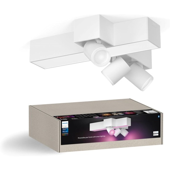 Philips 8720169318731 mennyezetre szerelhető lámpa Centris  | 3x4,2+25W GU10/LED | 2000-6500, RGBK