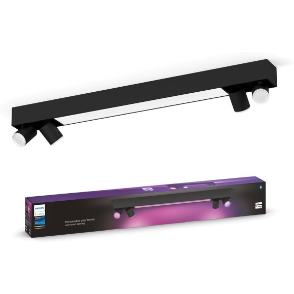 Philips HUE  8720169318557 LED mennyezetre szerelhető lámpa Centris  | 4x4,2+40W GU10 | 2000-6500K+RGBK